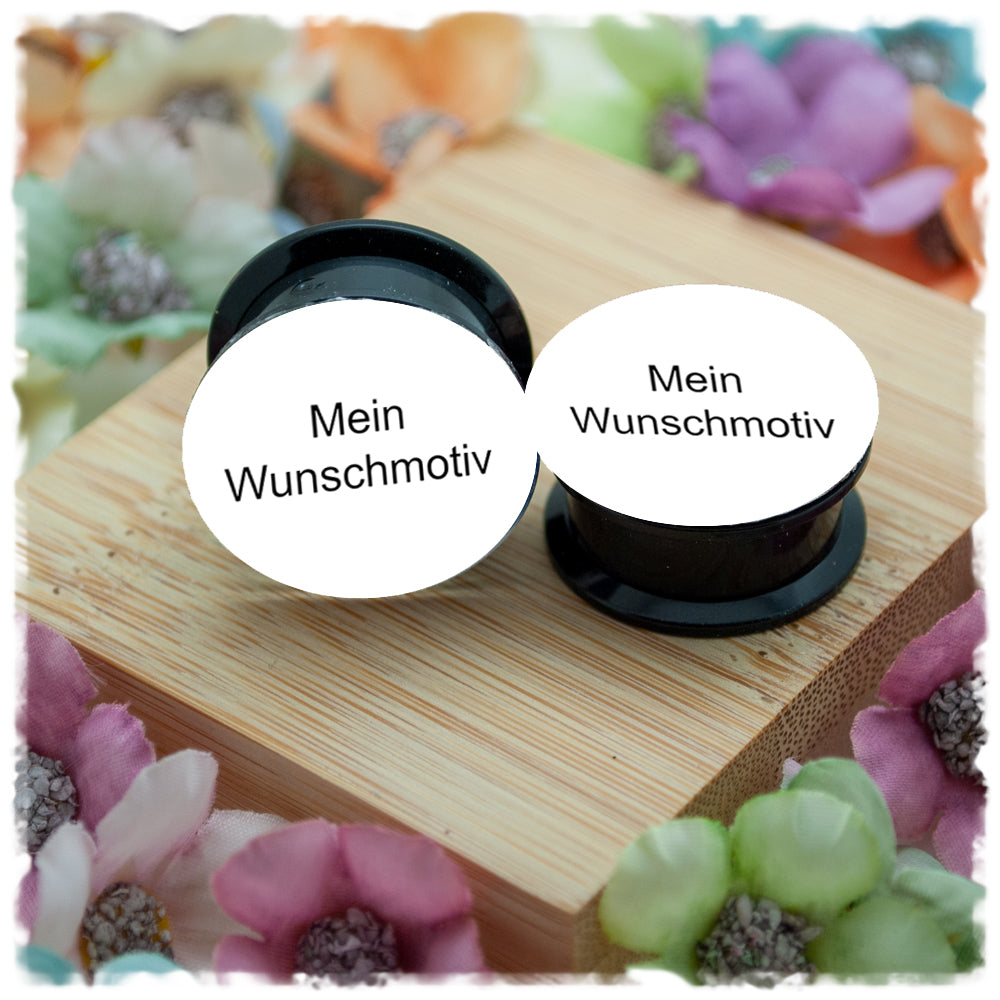 Plugs mit einem eigenen Motiv